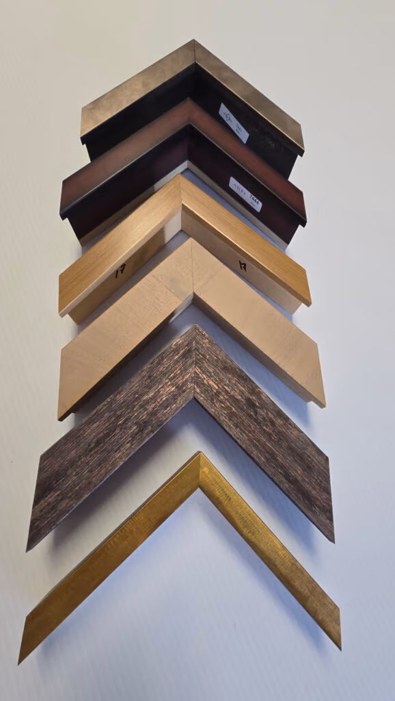 photo of various styles of deep moulding